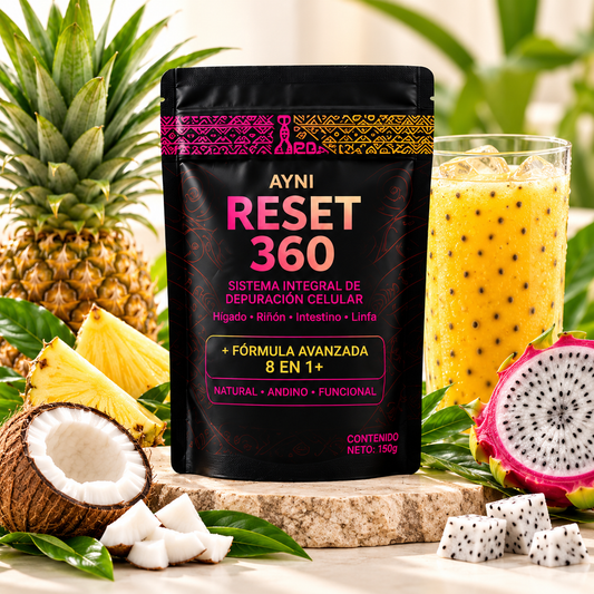 RESET 360 – Ligereza Total "Tu bienestar digestivo comienza desde adentro"