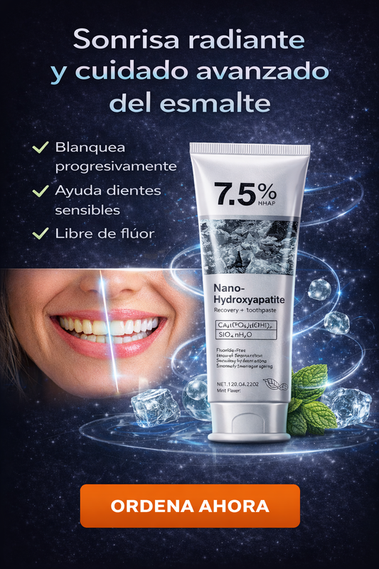 Pasta dental con Nano-Hidroxiapatita (7.5%)