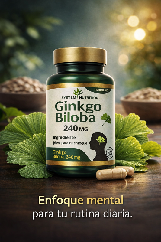 Ginkgo Enfoque Mental 🧠