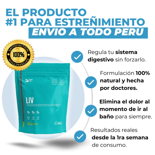 LIV DETOX NATURAL PARA LA DIGESTION INTESTINAL